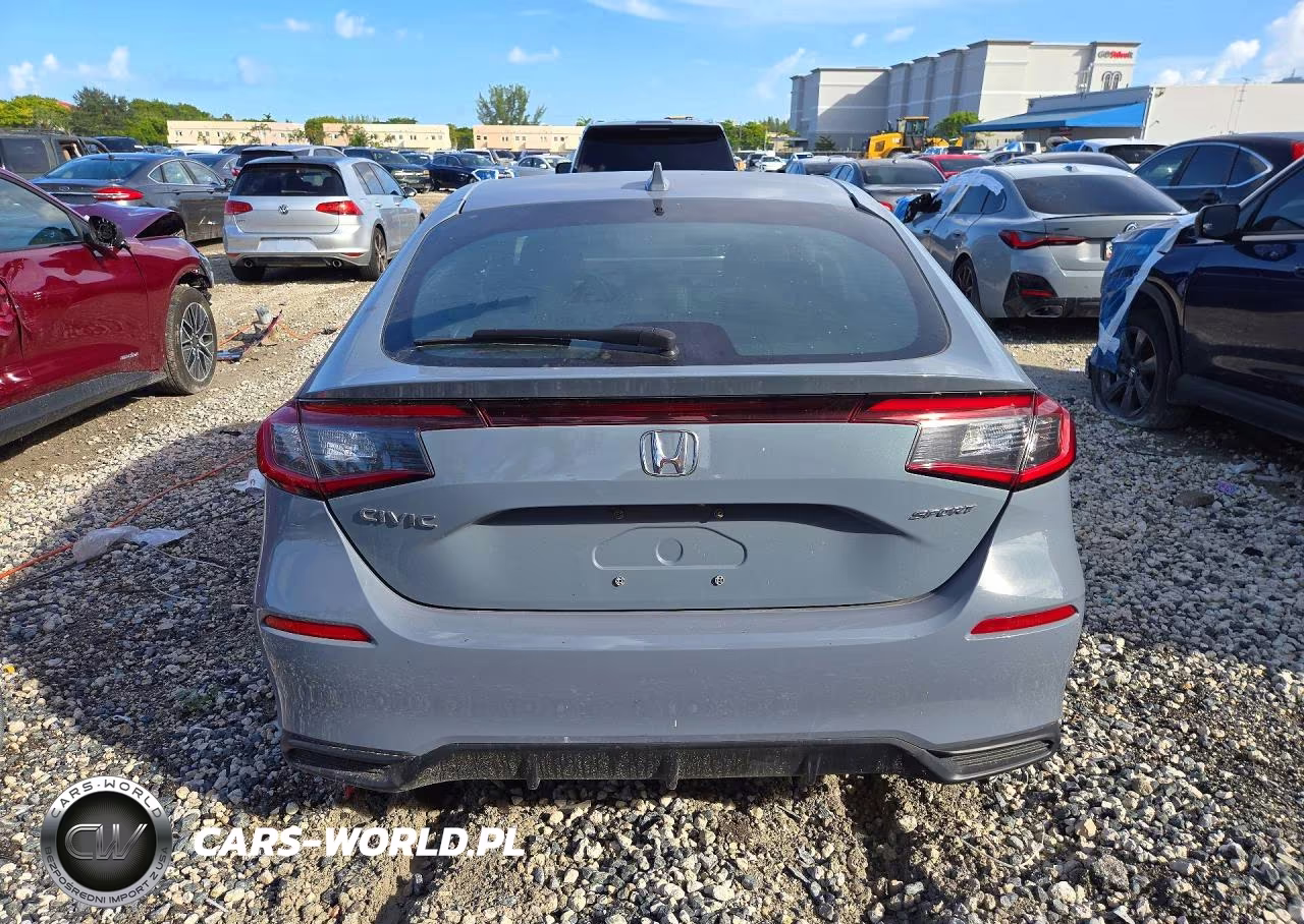 2024 Honda Civic Sport VIN:19XFL2H86RE011791 - 6