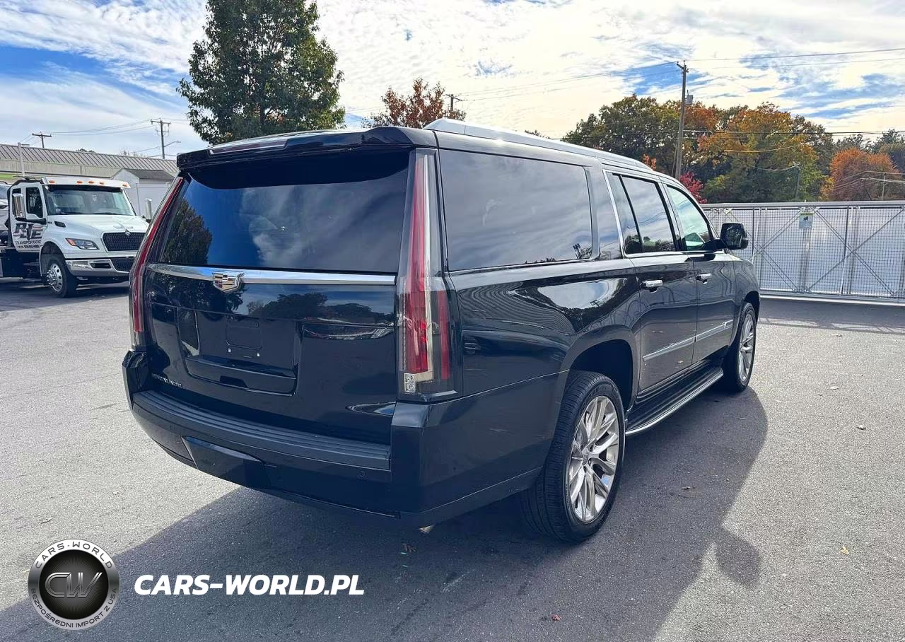 2018 Cadillac Escalade Esv Luxury VIN:1GYS4HKJ9JR356424 - 3