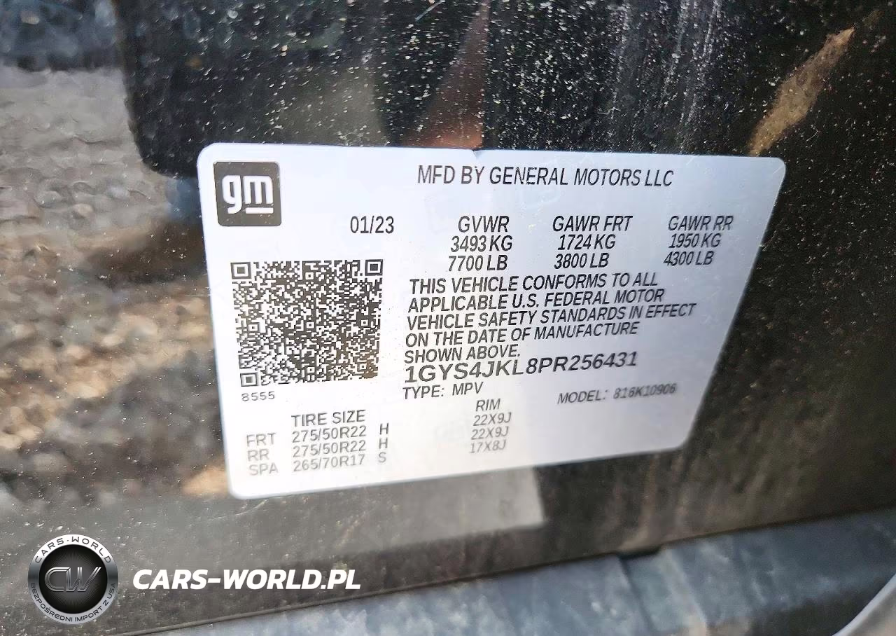 2023 Cadillac Escalade Esv Luxury VIN:1GYS4JKL8PR256431 - 13