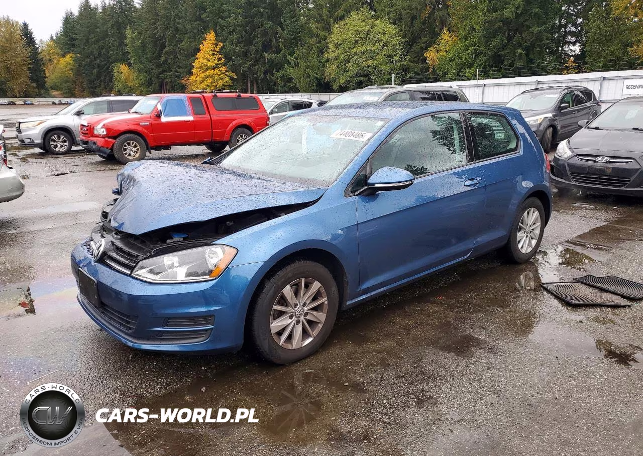 2015 Volkswagen Golf VIN:3VW817AU2FM099613 - 1