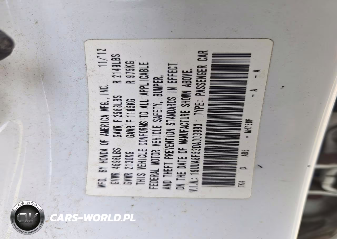 2013 Acura Tl Tech VIN:19UUA8F53DA003993 - 12