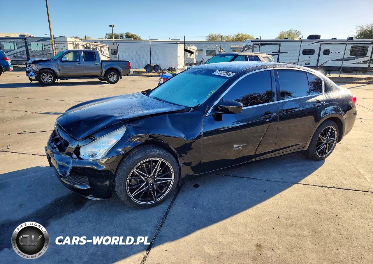 2009 Infiniti G37 Sedan Base VIN:JNKCV61E69M301386 - 1