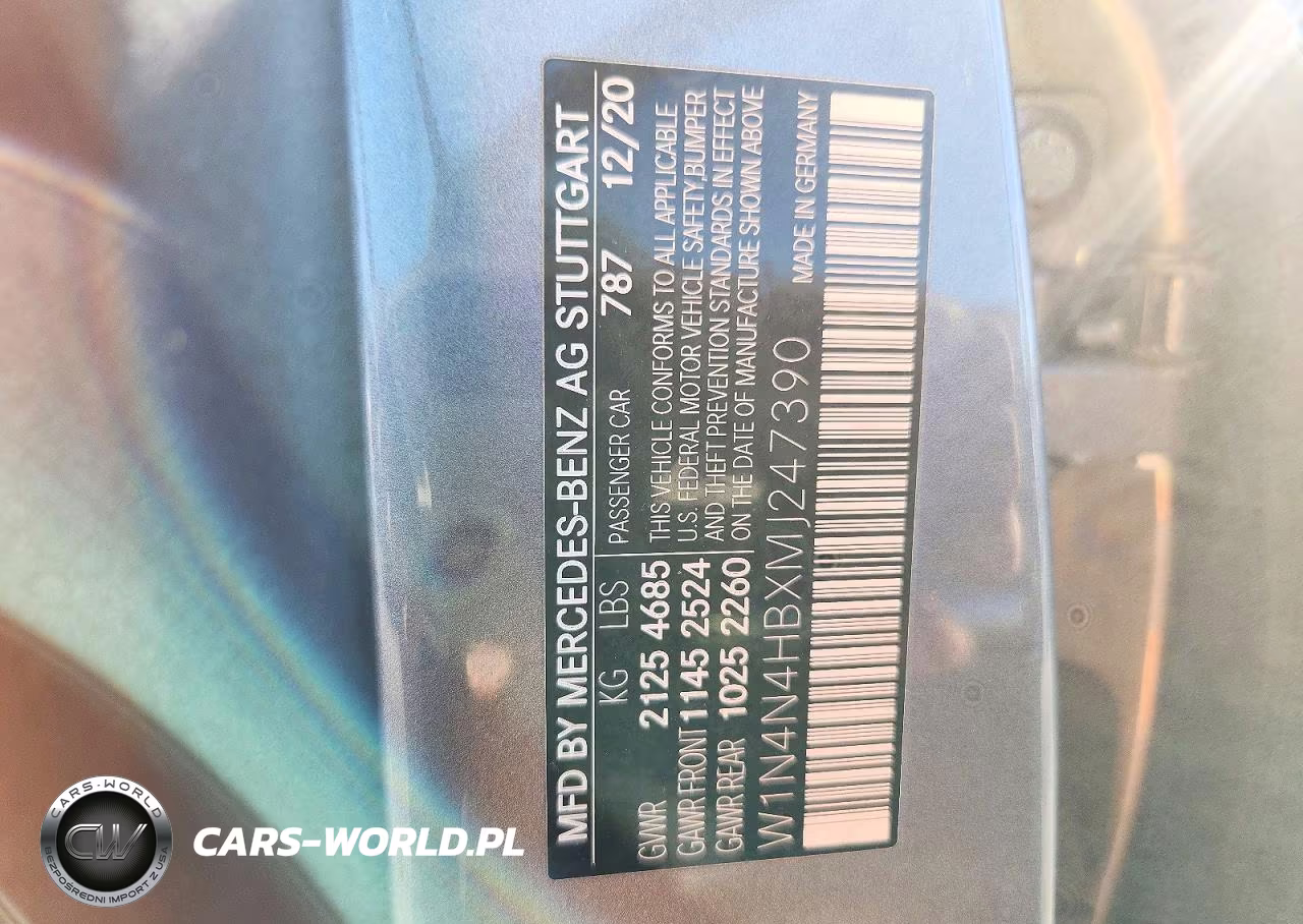 2021 Mercedes-Benz Gla 250 4Matic VIN:W1N4N4HBXMJ247390 - 12
