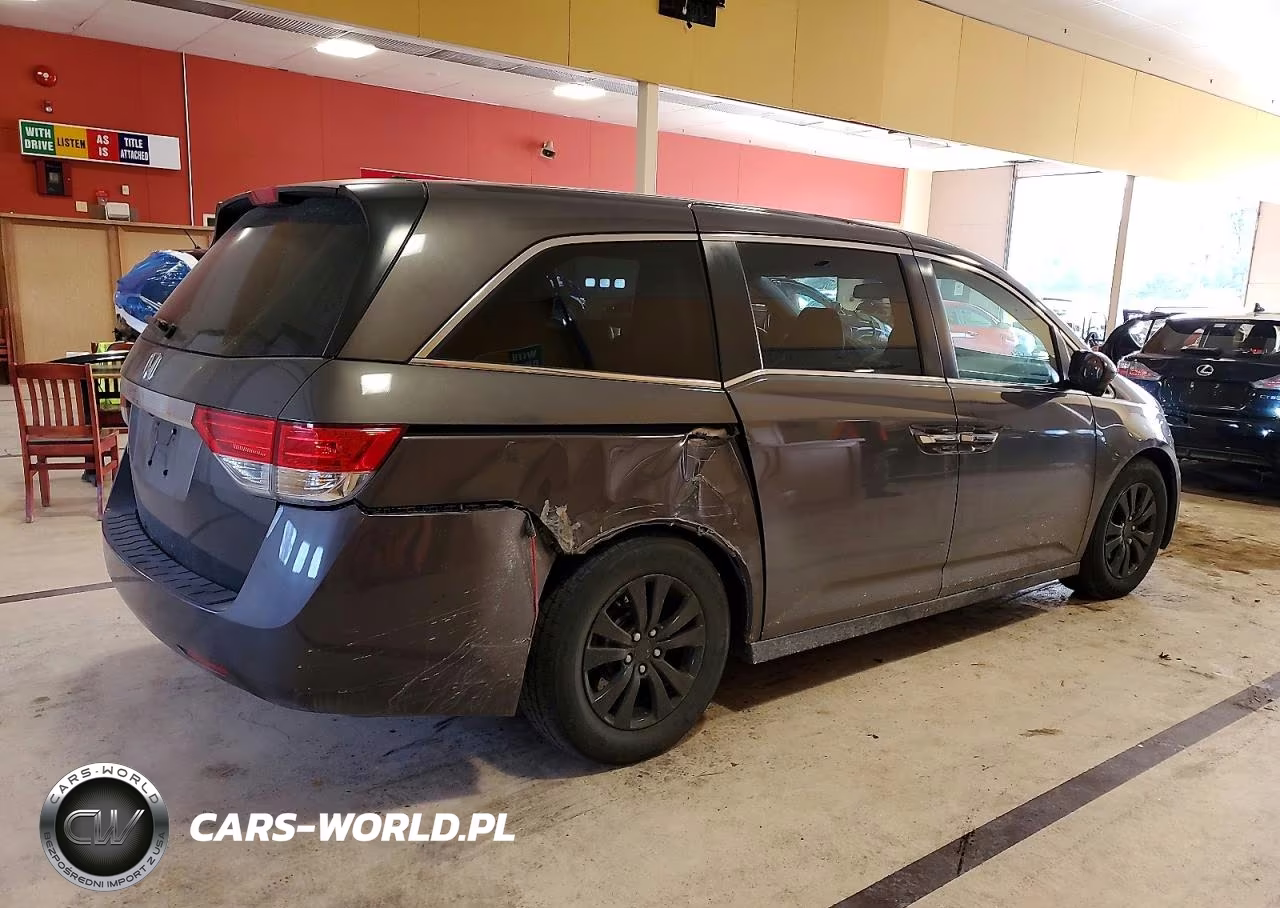 2015 Honda Odyssey Exl VIN:5FNRL5H62FB056858 - 3