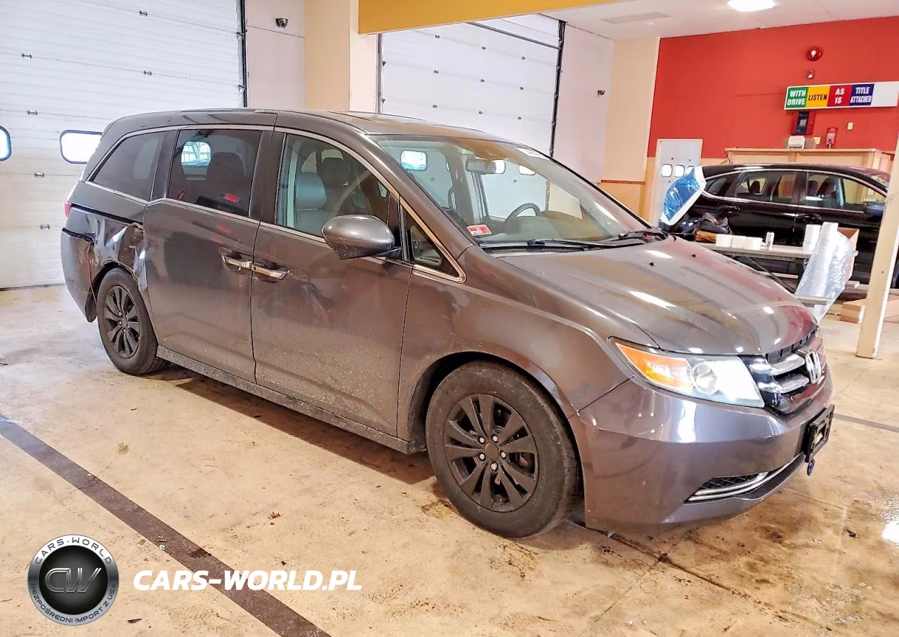 2015 Honda Odyssey Exl VIN:5FNRL5H62FB056858 - 4