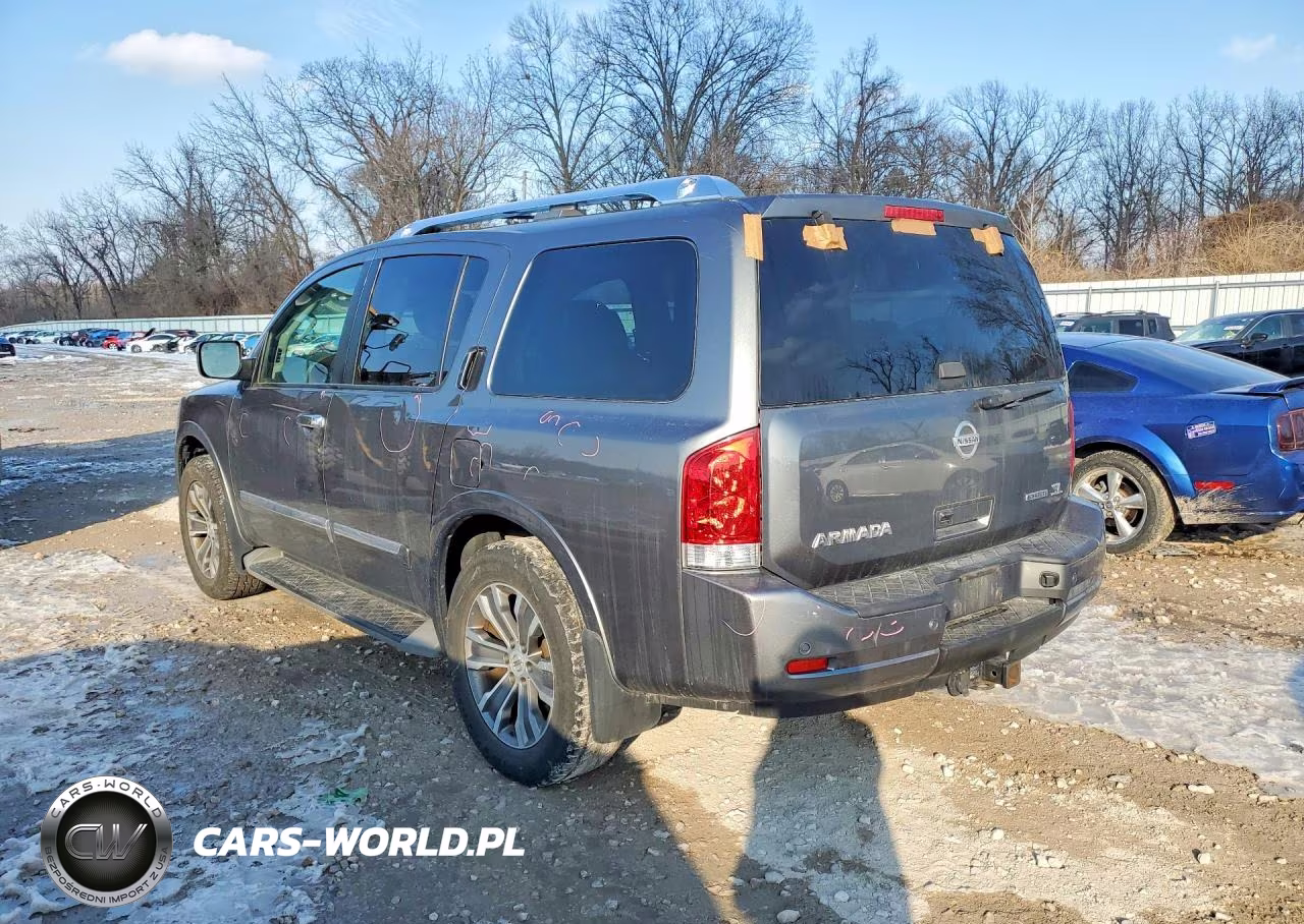 2015 Nissan Armada Sv VIN:5N1BA0NC4FN608667 - 2