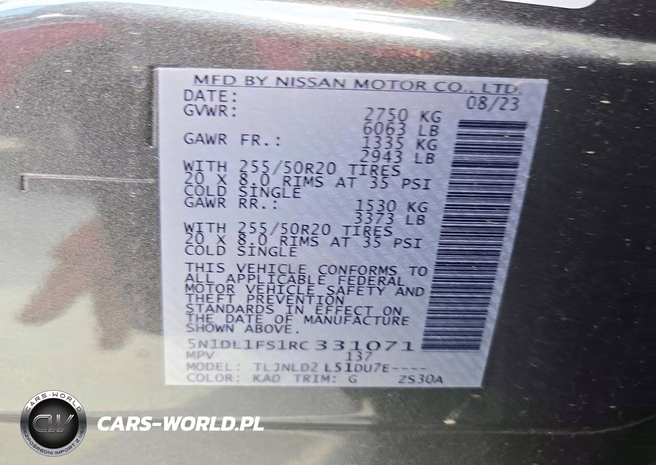 2024 Infiniti Qx60 Luxe VIN:5N1DL1FS1RC331071 - 14