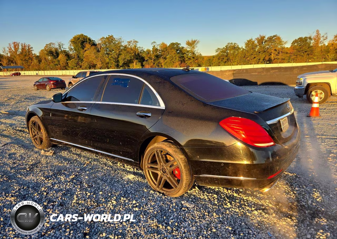 2014 Mercedes-Benz S 550 VIN:WDDUG8CBXEA039372 - 2