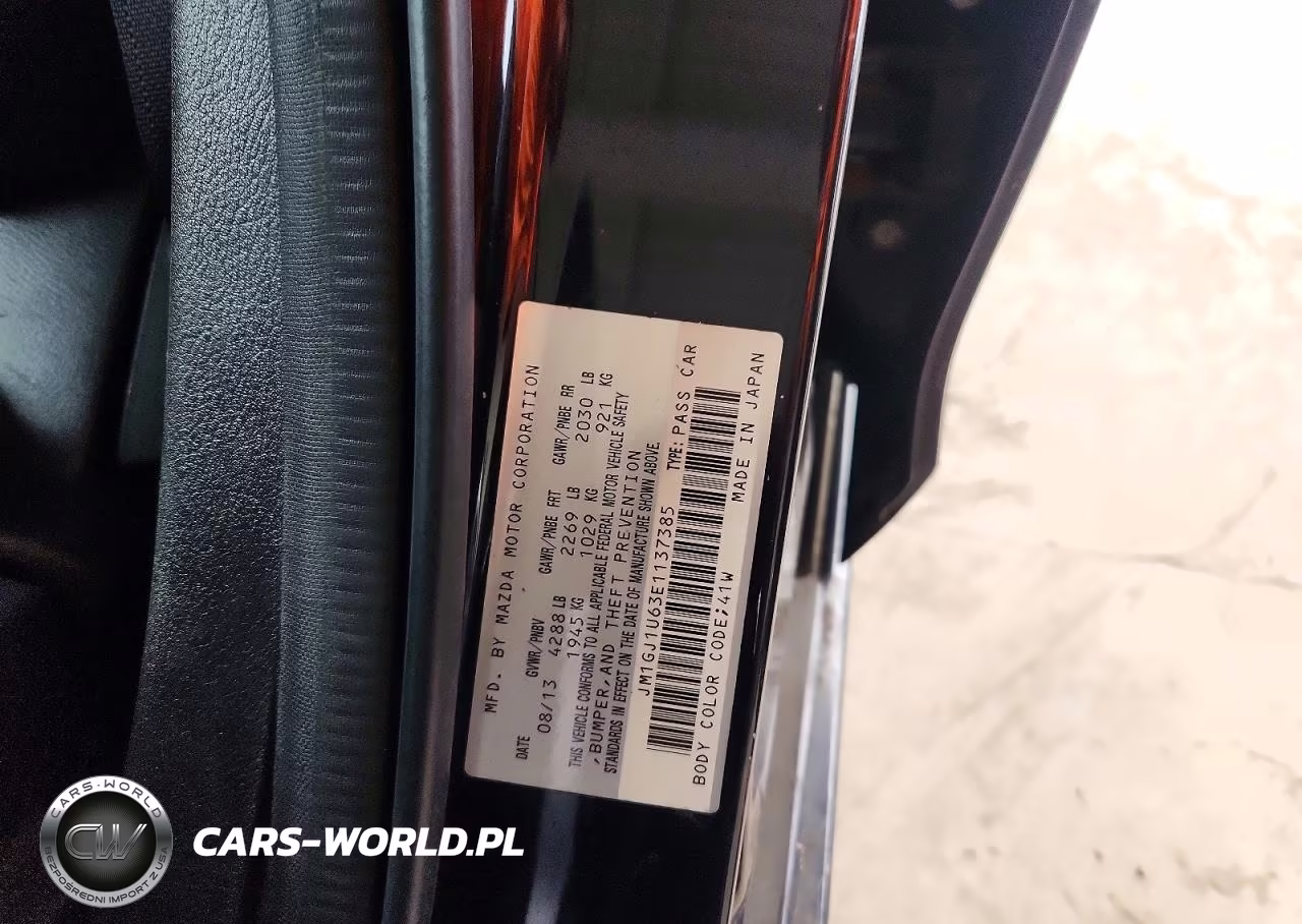2014 Mazda 6 Sport VIN:JM1GJ1U63E1137385 - 12