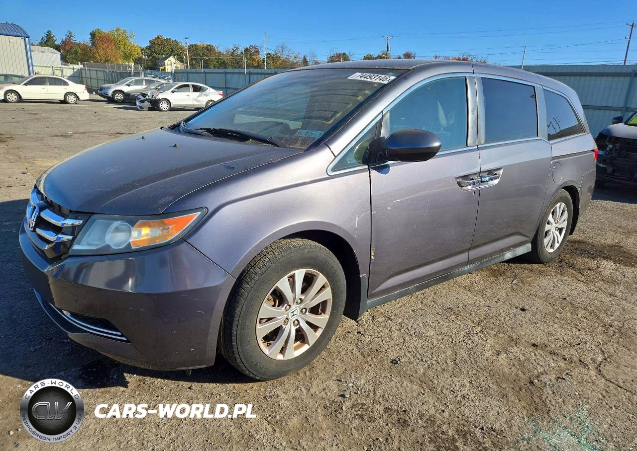 2016 Honda Odyssey Se VIN:5FNRL5H33GB079895 - 1