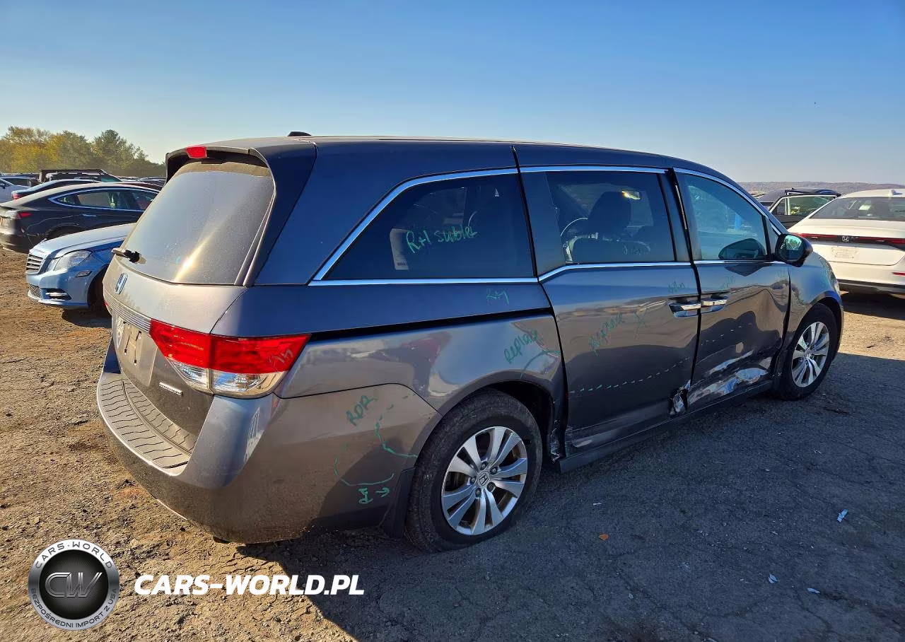 2016 Honda Odyssey Se VIN:5FNRL5H33GB079895 - 3