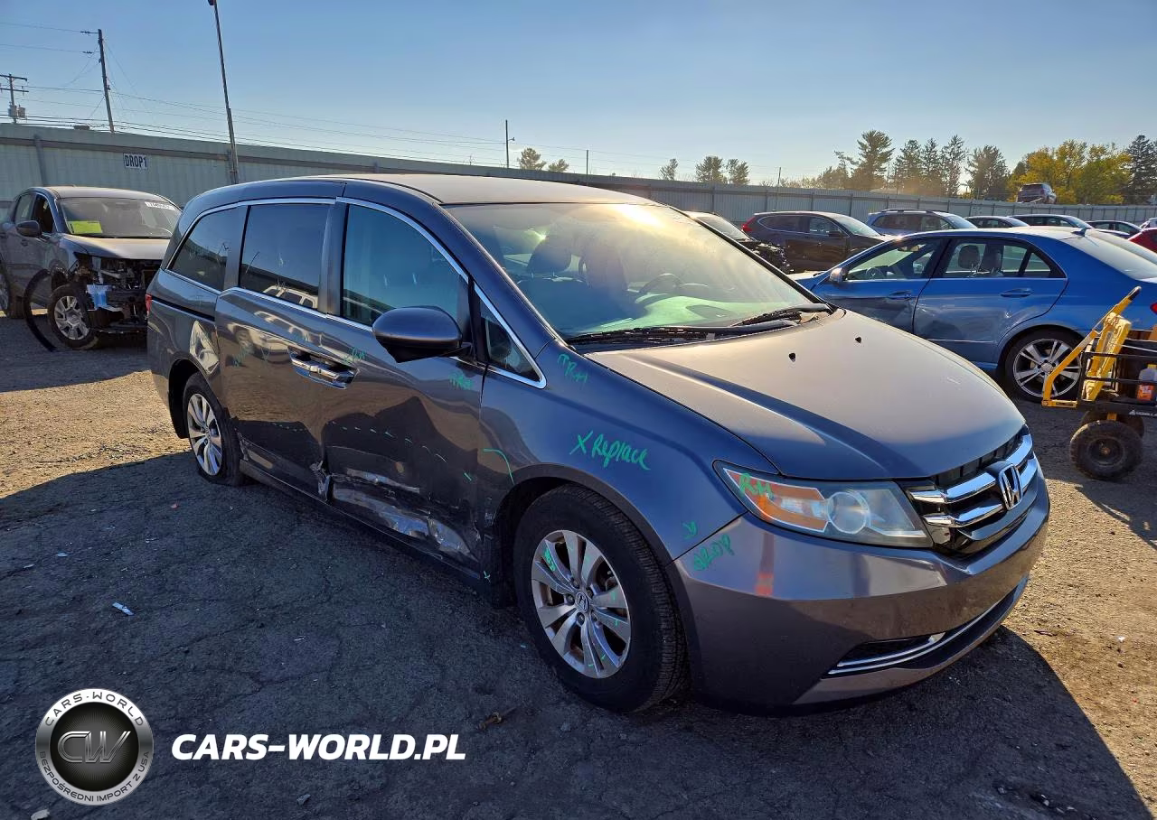 2016 Honda Odyssey Se VIN:5FNRL5H33GB079895 - 4
