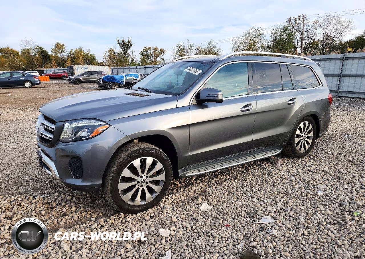 2018 Mercedes-Benz Gls 450 4Matic VIN:4JGDF6EE2JB182356 - 1
