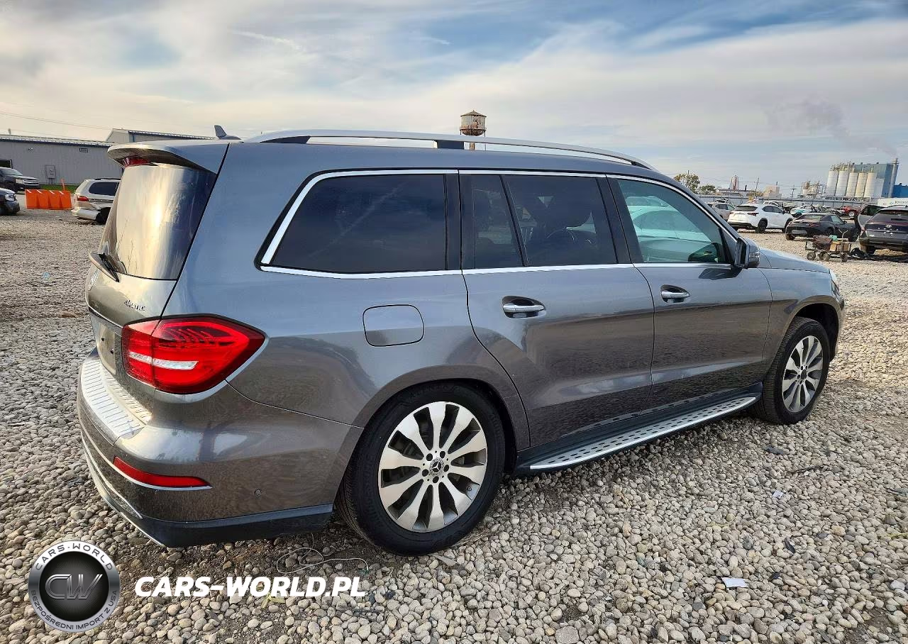 2018 Mercedes-Benz Gls 450 4Matic VIN:4JGDF6EE2JB182356 - 3