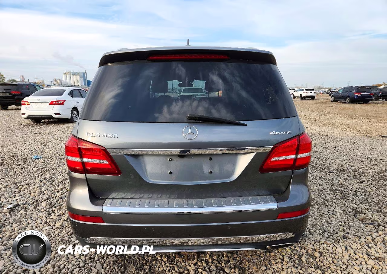2018 Mercedes-Benz Gls 450 4Matic VIN:4JGDF6EE2JB182356 - 6