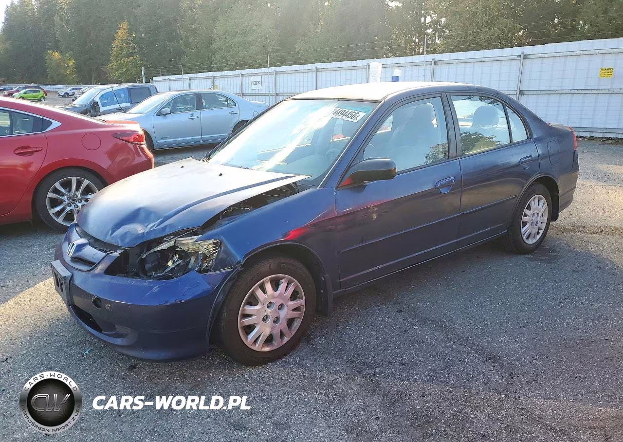 2005 Honda Civic Lx VIN:2HGES166X5H597230 - 1