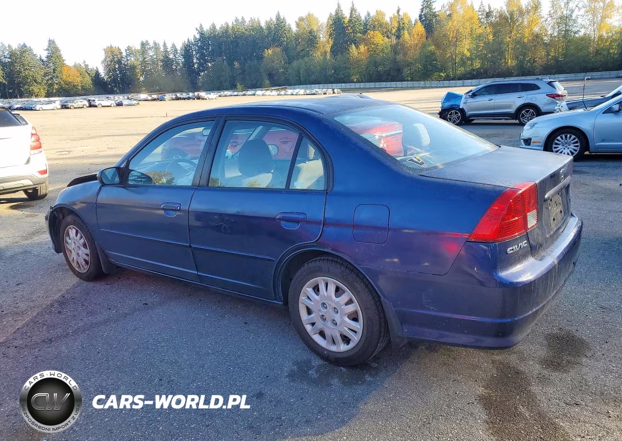 2005 Honda Civic Lx VIN:2HGES166X5H597230 - 2