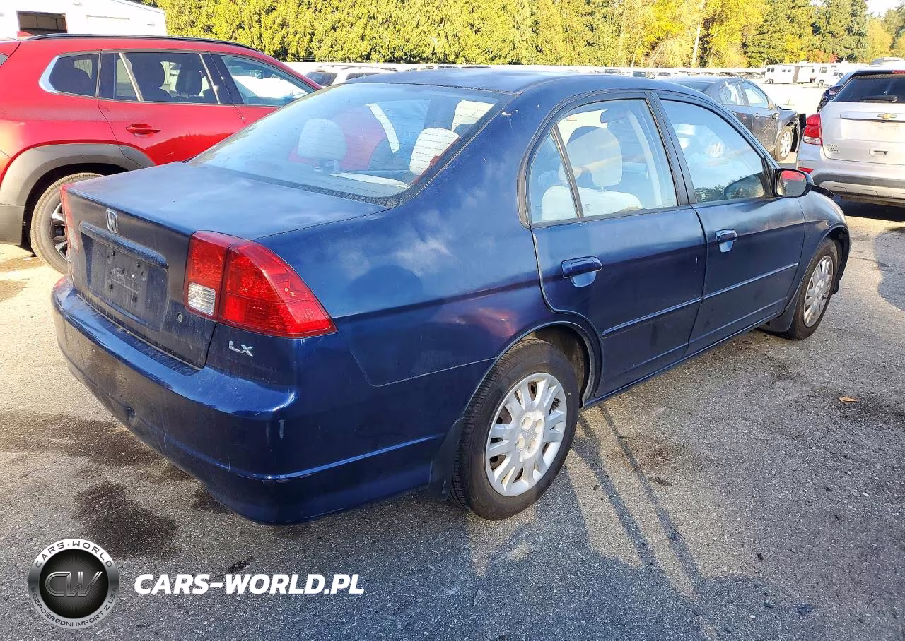 2005 Honda Civic Lx VIN:2HGES166X5H597230 - 3