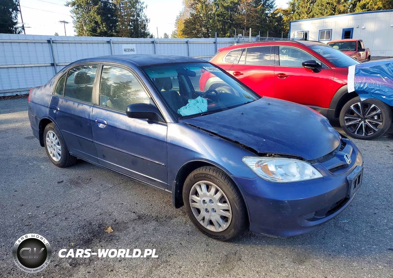 2005 Honda Civic Lx VIN:2HGES166X5H597230 - 4