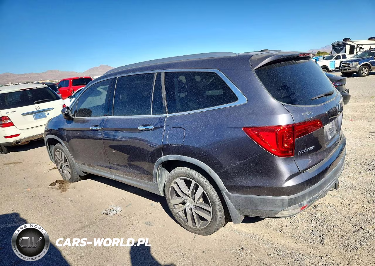 HONDA PILOT ELIT VIN:5FNYF6H05HB054593 - 2