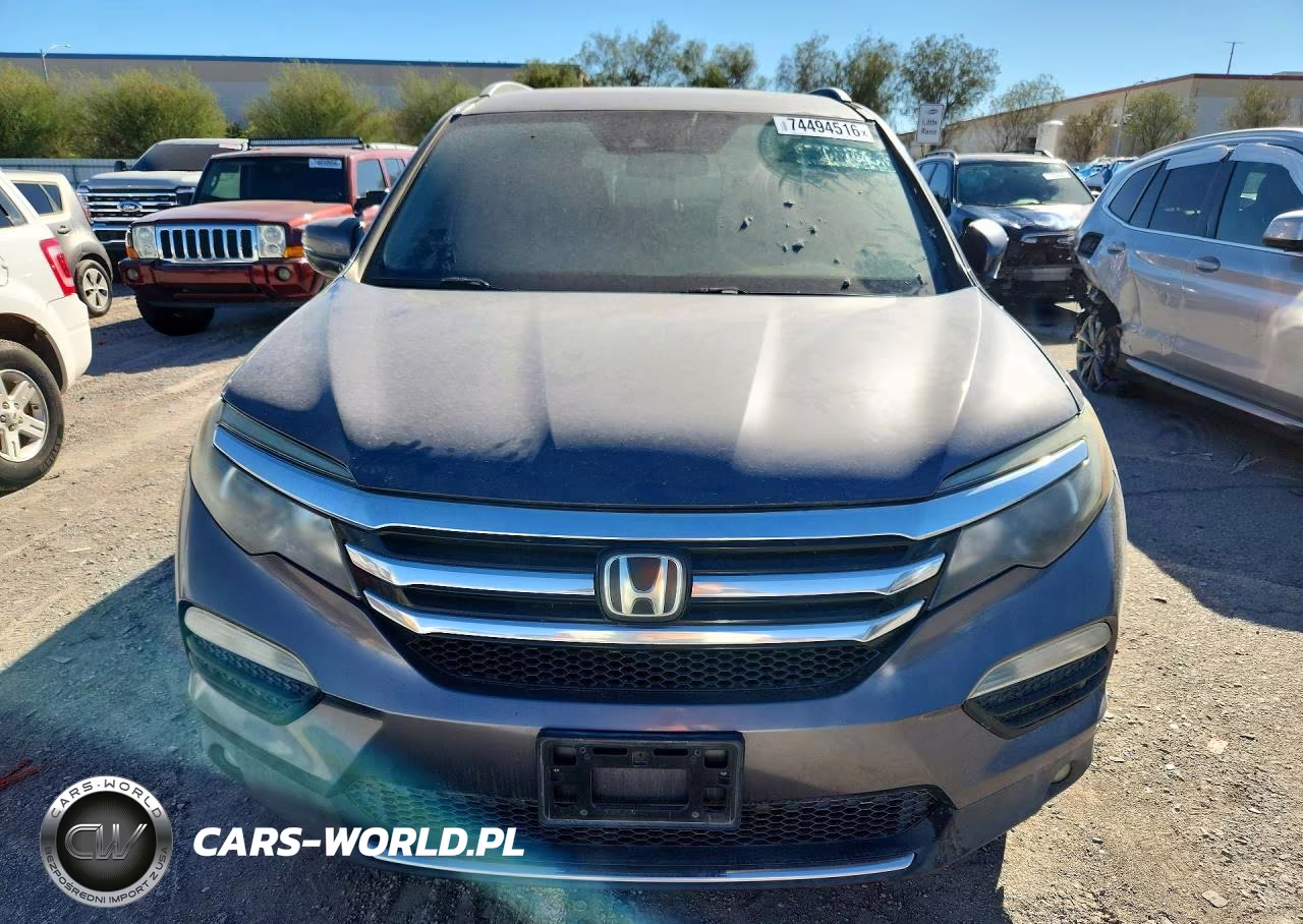 HONDA PILOT ELIT VIN:5FNYF6H05HB054593 - 5