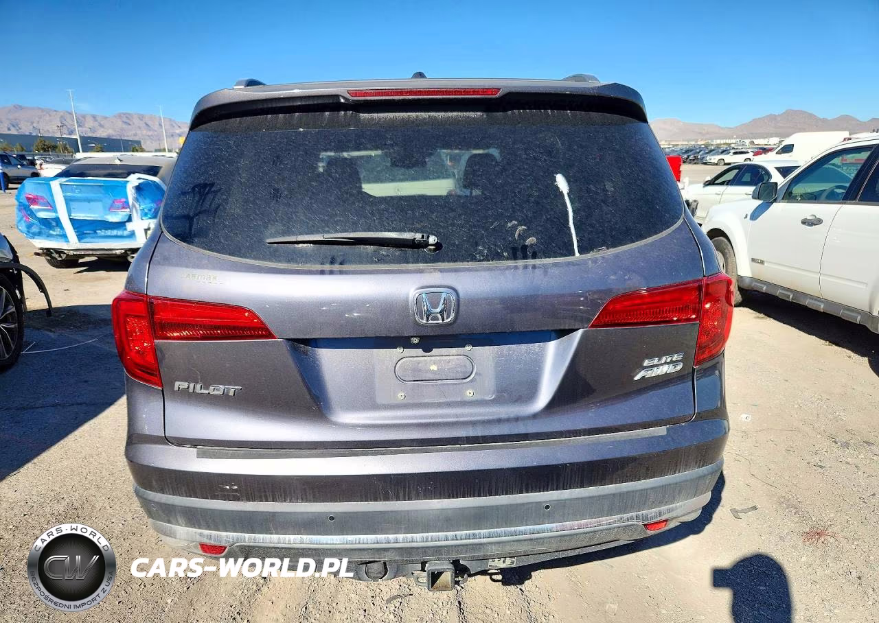 HONDA PILOT ELIT VIN:5FNYF6H05HB054593 - 6