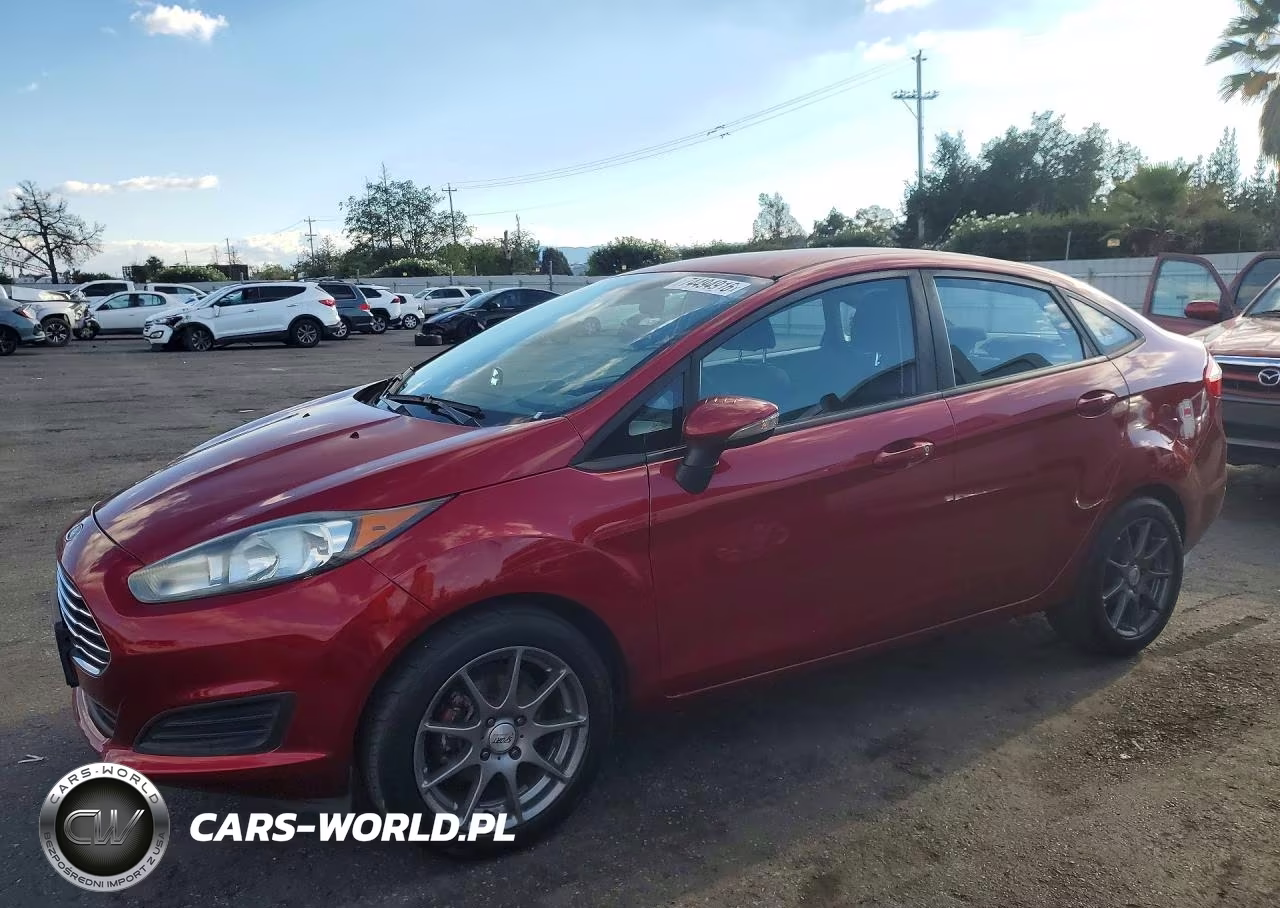 2015 Ford Fiesta Se VIN:3FADP4BE2FM176380 - 1