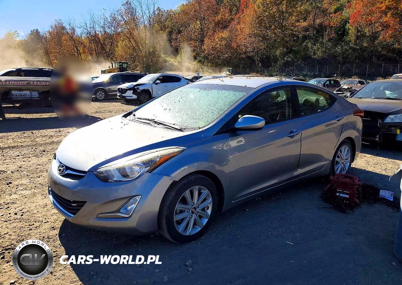 2015 Hyundai Elantra Se VIN:KMHDH4AE5FU445066 - 1