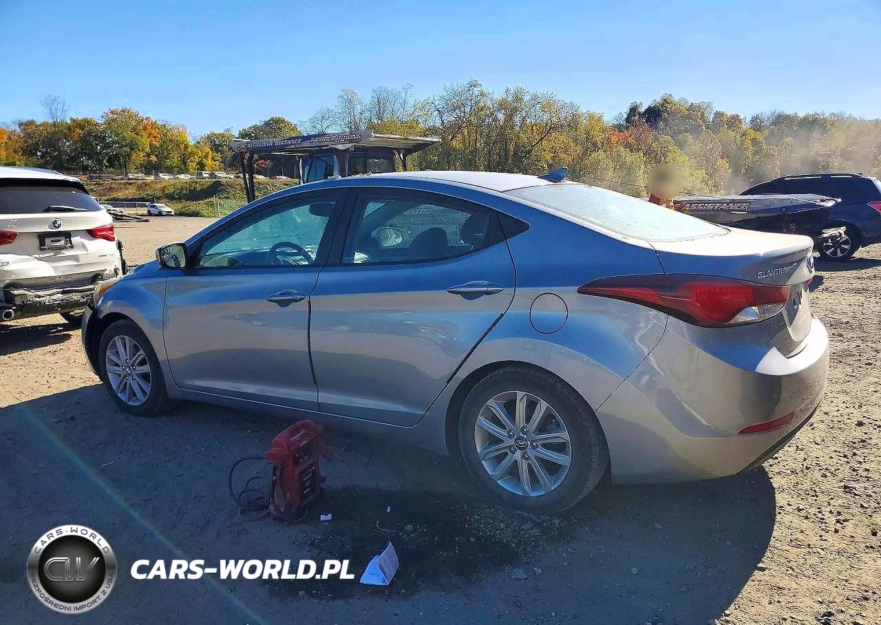 2015 Hyundai Elantra Se VIN:KMHDH4AE5FU445066 - 3