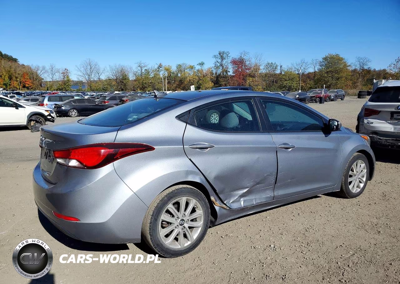 2015 Hyundai Elantra Se VIN:KMHDH4AE5FU445066 - 5