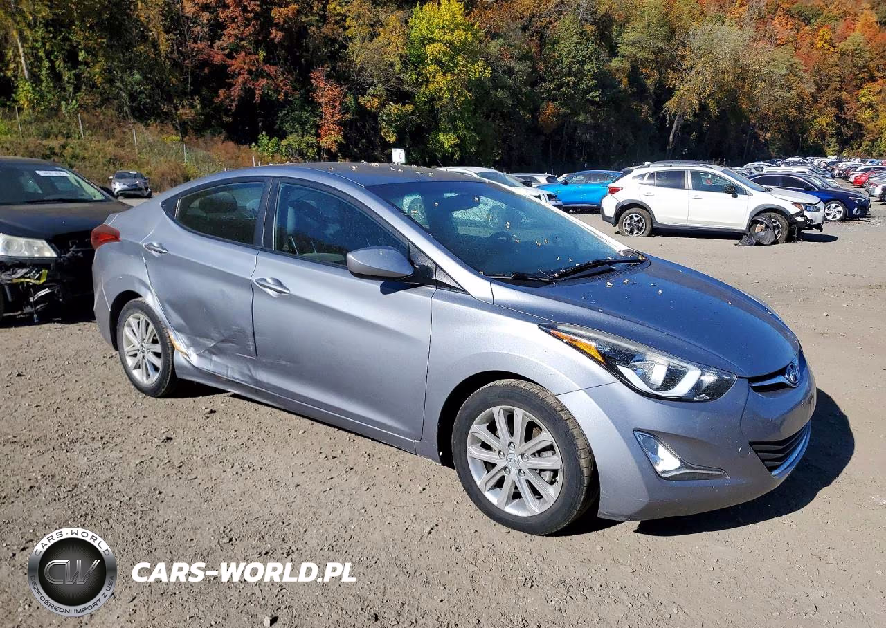 2015 Hyundai Elantra Se VIN:KMHDH4AE5FU445066 - 6