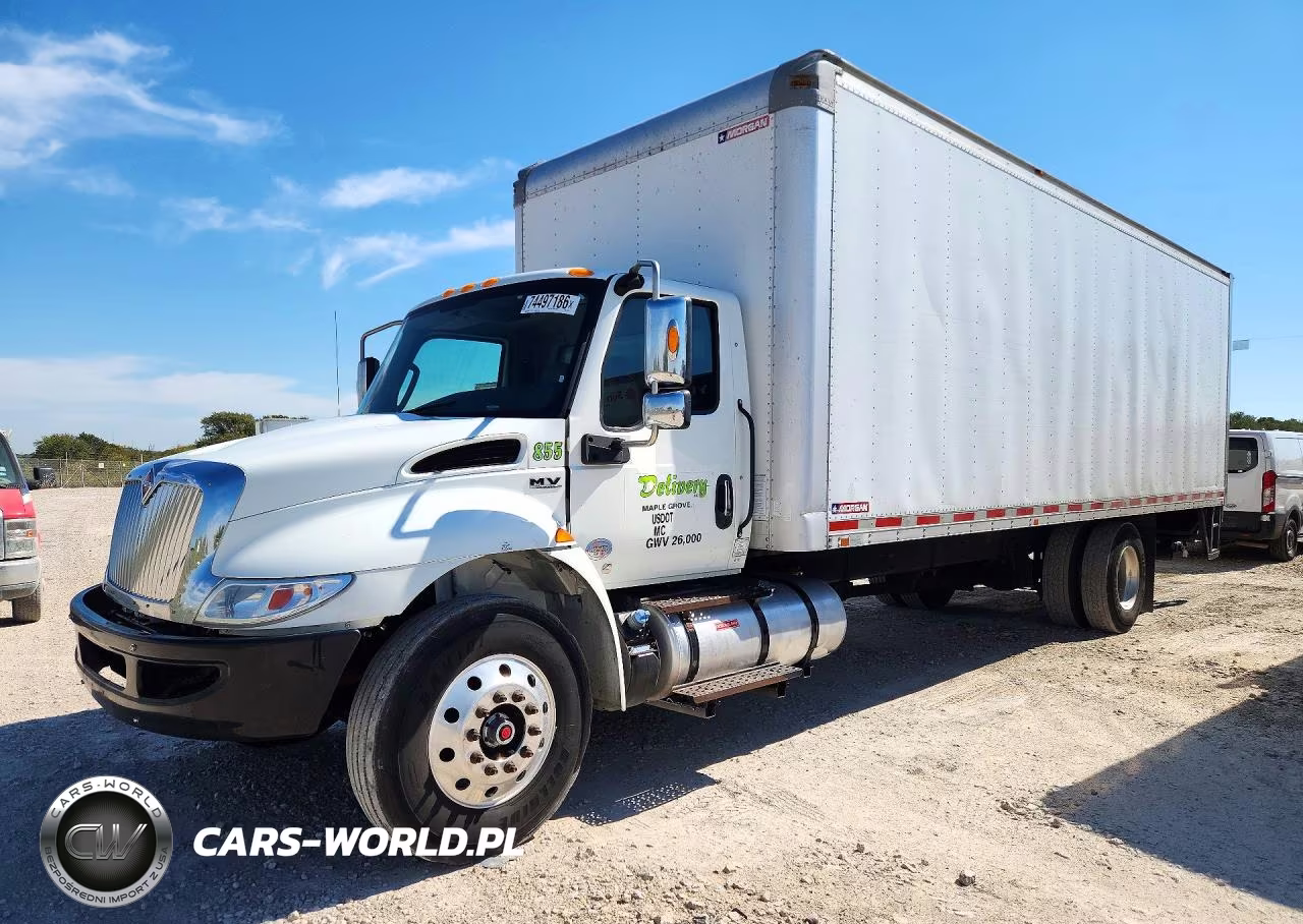 2022 International Mv607 Box Truck VIN:3HAEUMML9NL432176 - 1