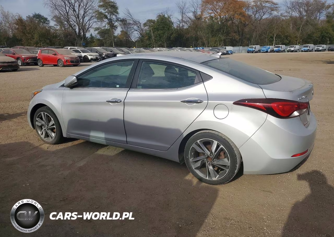 2015 Hyundai Elantra Limited VIN:5NPDH4AEXFH633418 - 2