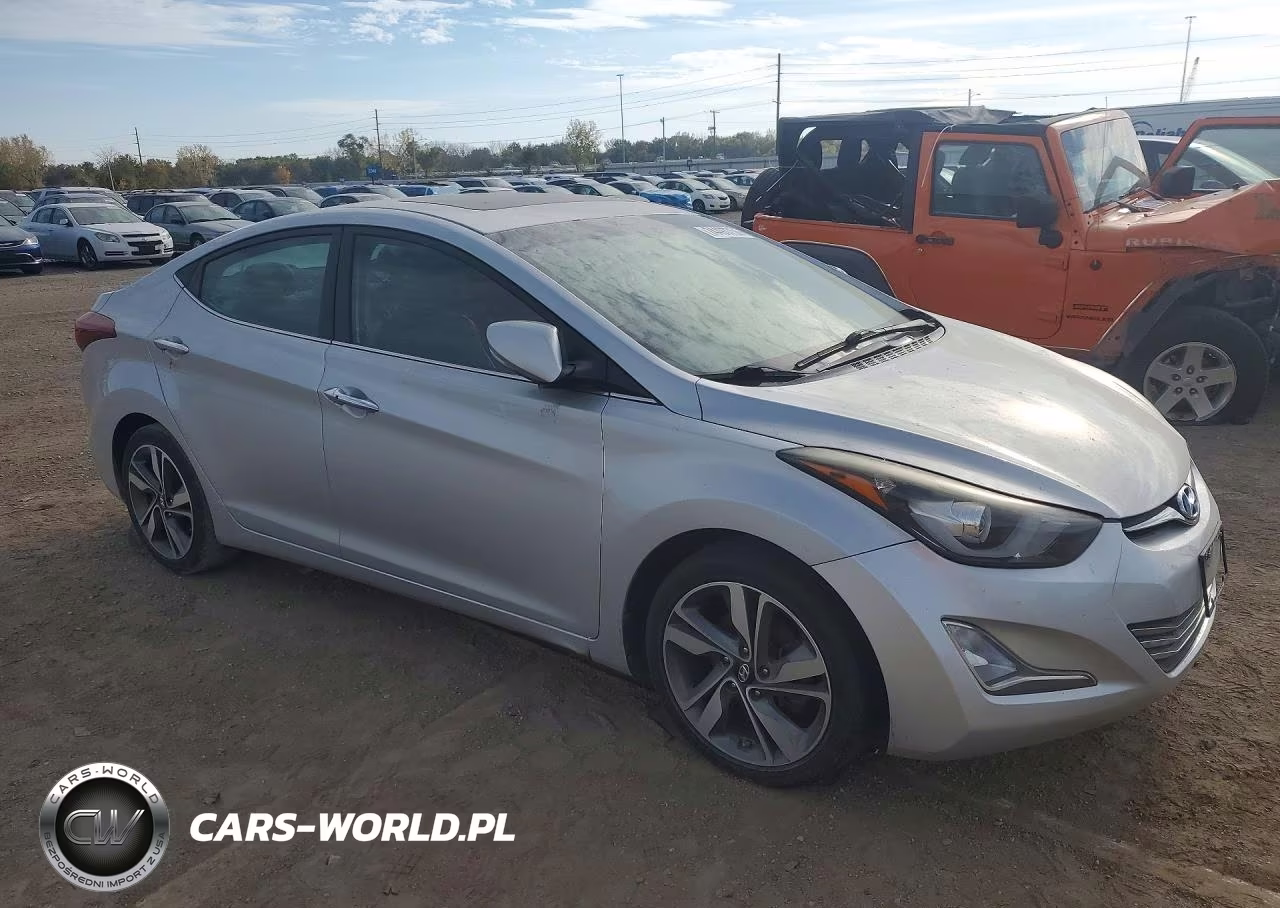 2015 Hyundai Elantra Limited VIN:5NPDH4AEXFH633418 - 4