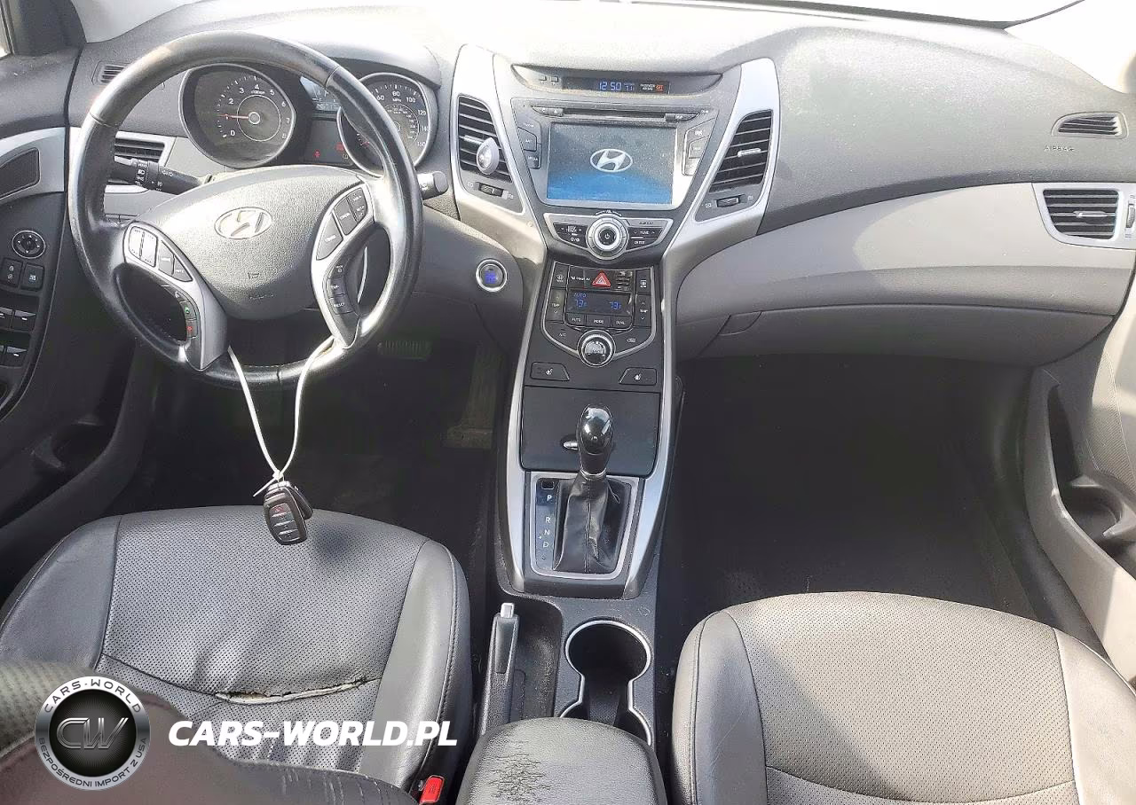 2015 Hyundai Elantra Limited VIN:5NPDH4AEXFH633418 - 8