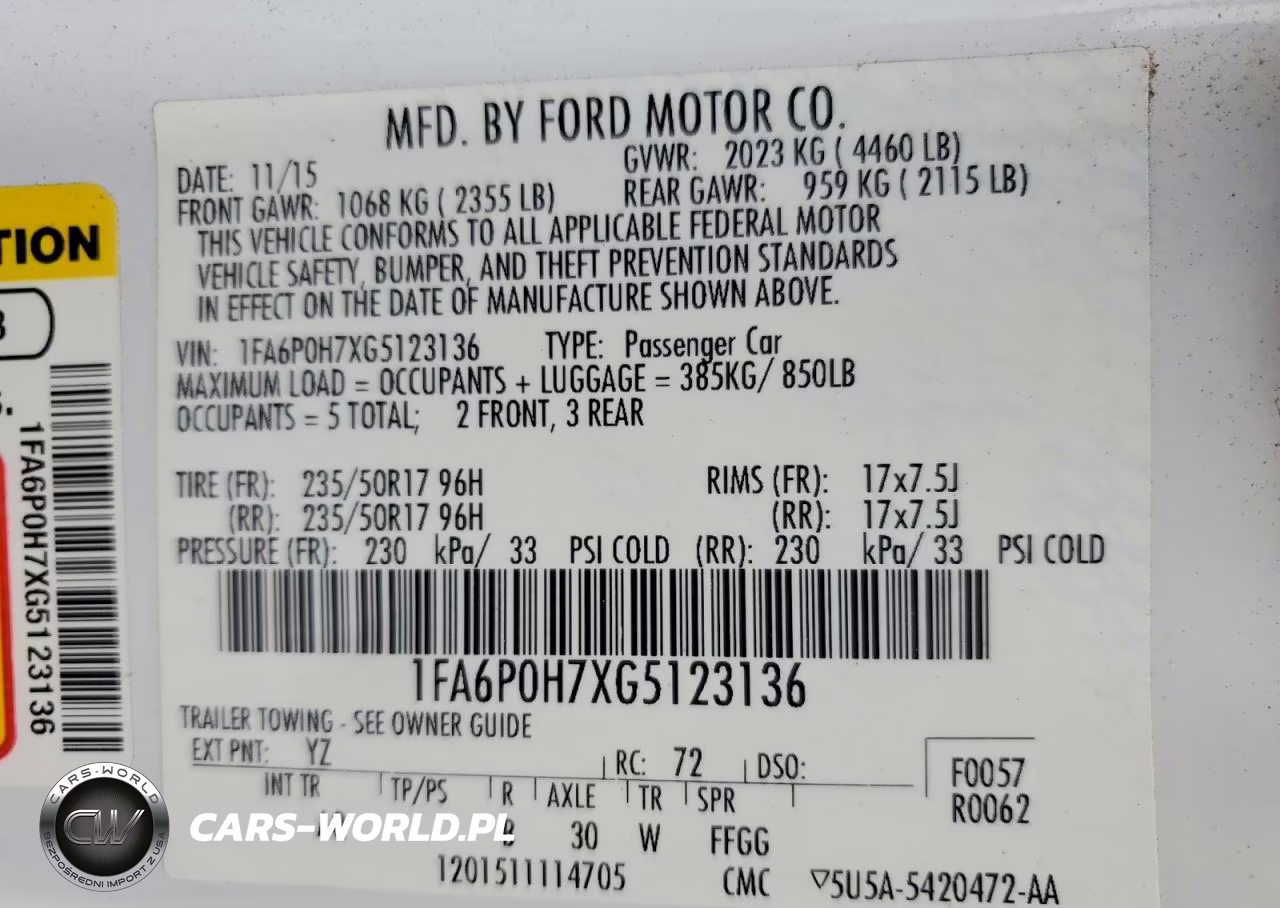 2016 Ford Fusion Se VIN:1FA6P0H7XG5123136 - 12