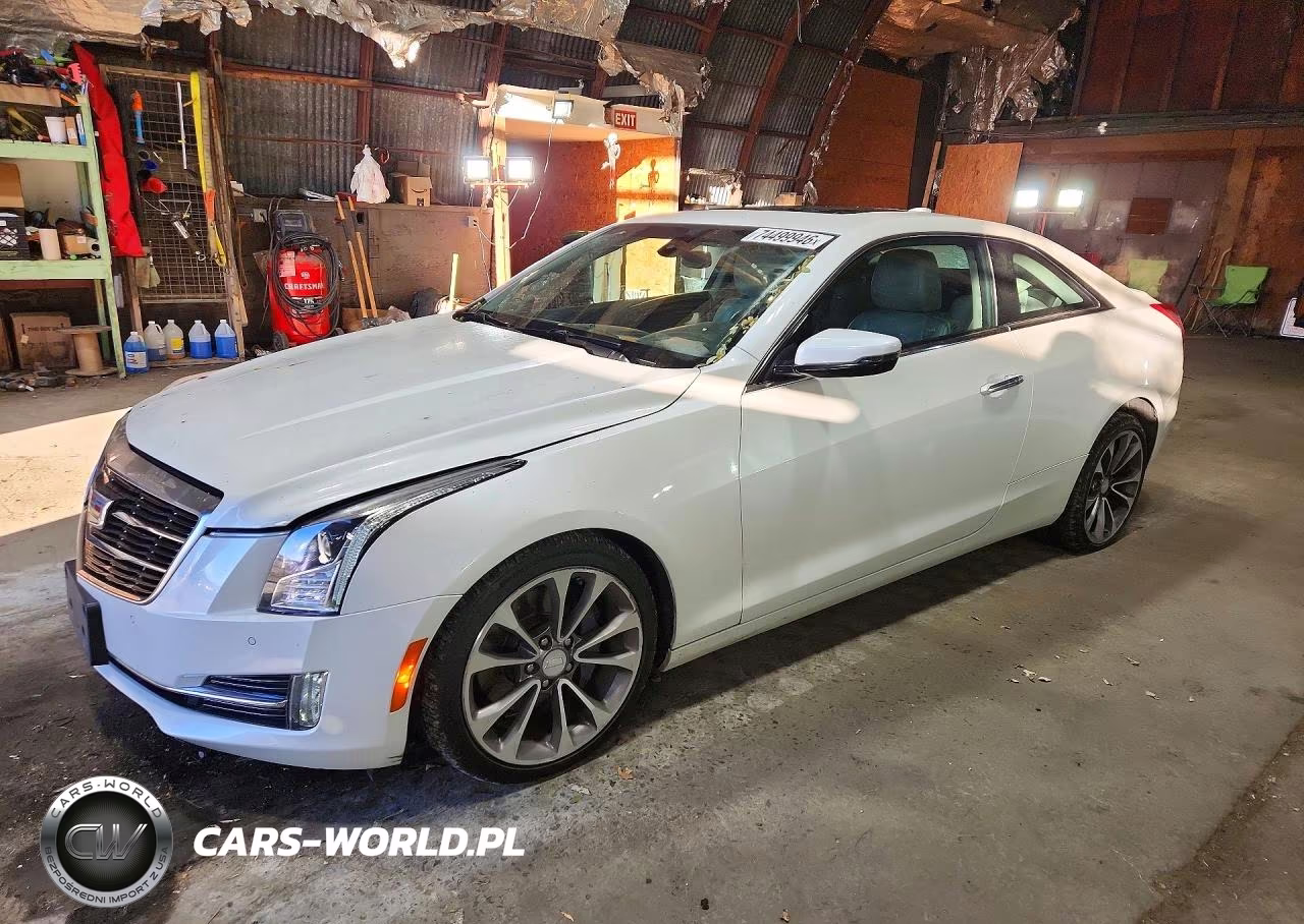 2017 Cadillac Ats Luxury VIN:1G6AH1RX8H0197470 - 1