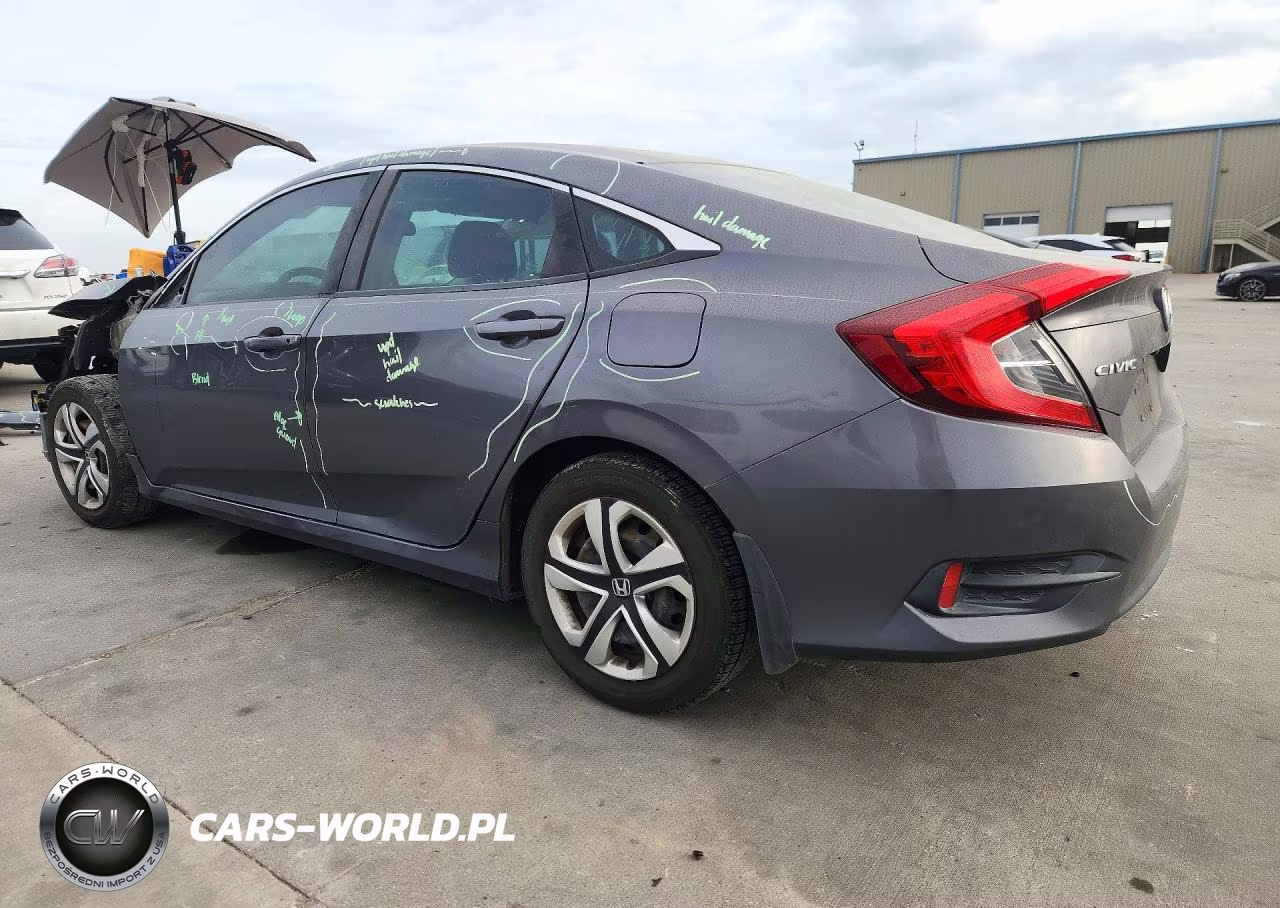 2018 Honda Civic Lx VIN:2HGFC2F51JH563802 - 2