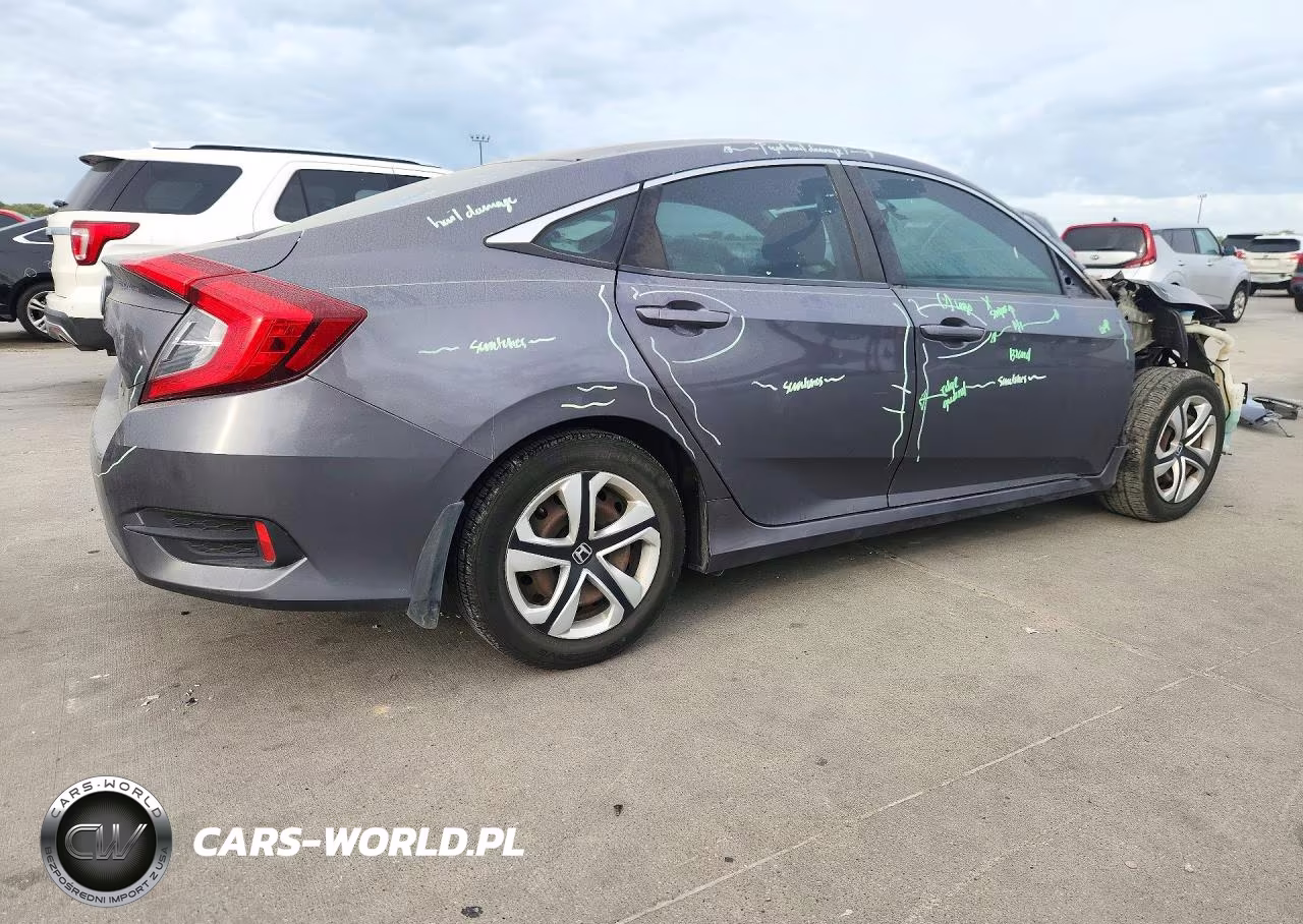 2018 Honda Civic Lx VIN:2HGFC2F51JH563802 - 3