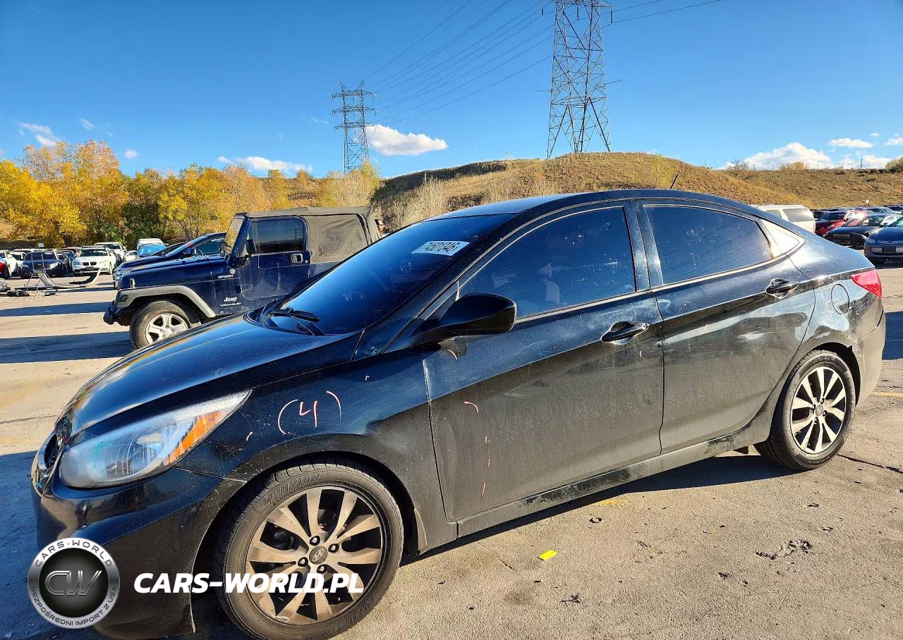 2017 Hyundai Accent Value Edition VIN:KMHCT4AE5HU225343 - 1