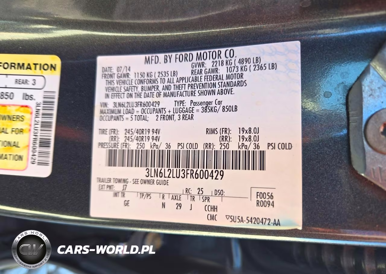 2015 Lincoln Mkz Hybrid VIN:3LN6L2LU3FR600429 - 13