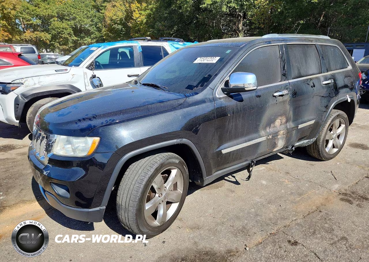 2012 Jeep Grand Cherokee Overland VIN:1C4RJECT9CC291186 - 1