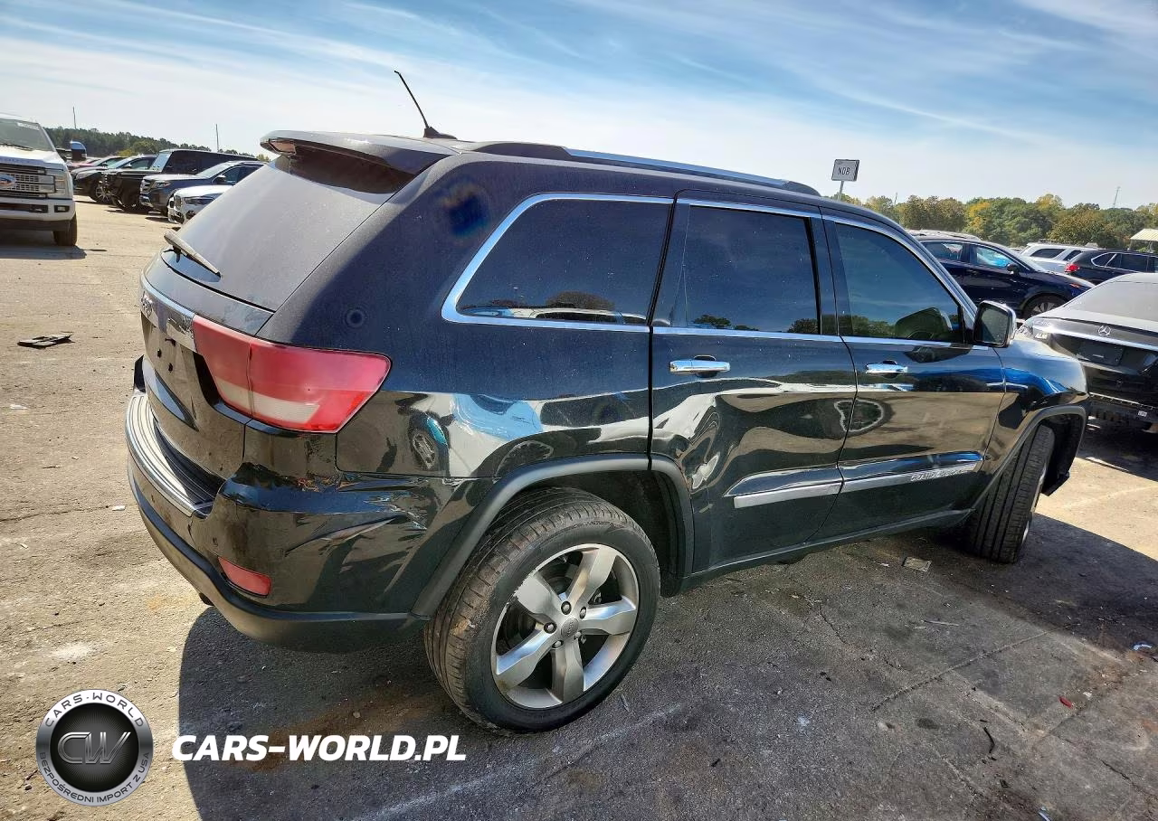 2012 Jeep Grand Cherokee Overland VIN:1C4RJECT9CC291186 - 3