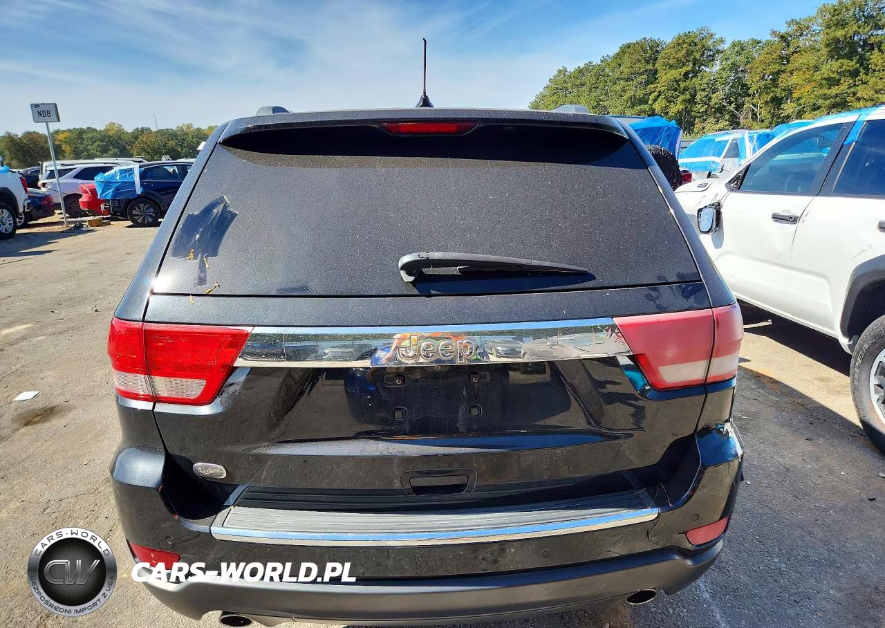 2012 Jeep Grand Cherokee Overland VIN:1C4RJECT9CC291186 - 6