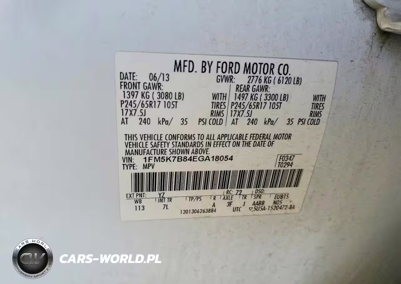 2014 Ford Explorer VIN:1FM5K7B84EGA18054 - 13