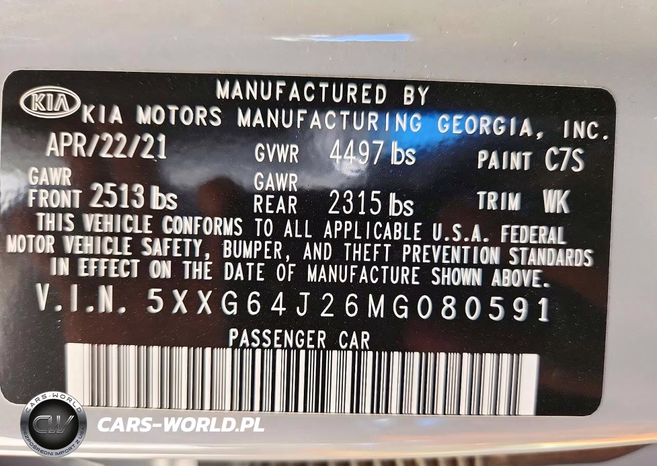 2021 Kia K5 Gt Line VIN:5XXG64J26MG080591 - 14