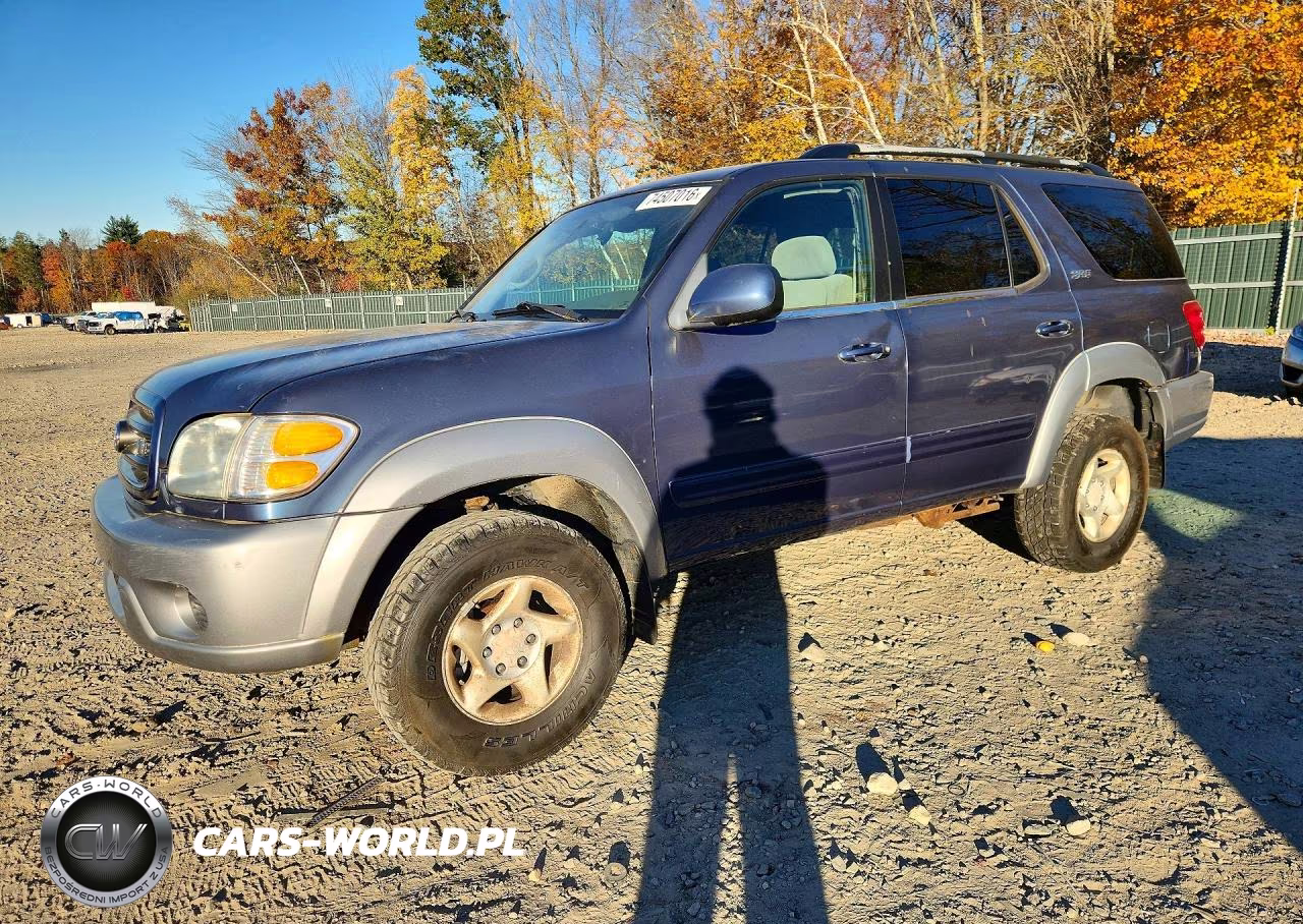 2001 Toyota Sequoia Sr5 VIN:5TDBT44AX1S042443 - 1