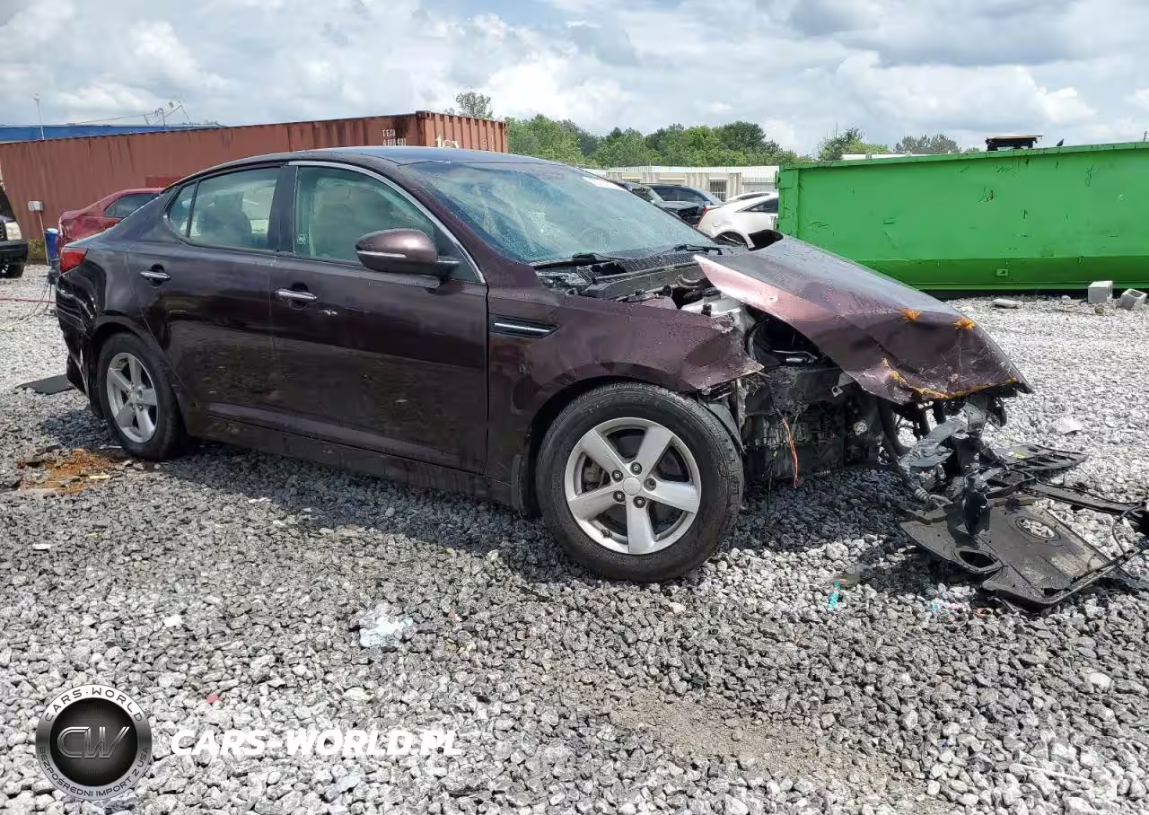 2015 Kia Optima Lx VIN:5XXGM4A74FG419269 - 4