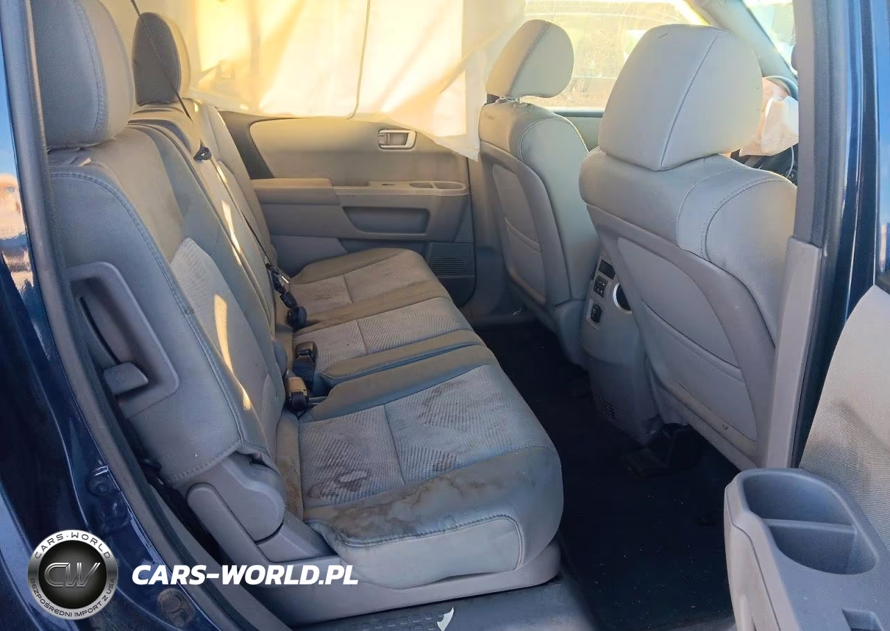 2013 Honda Pilot Lx VIN:5FNYF4H28DB058332 - 10