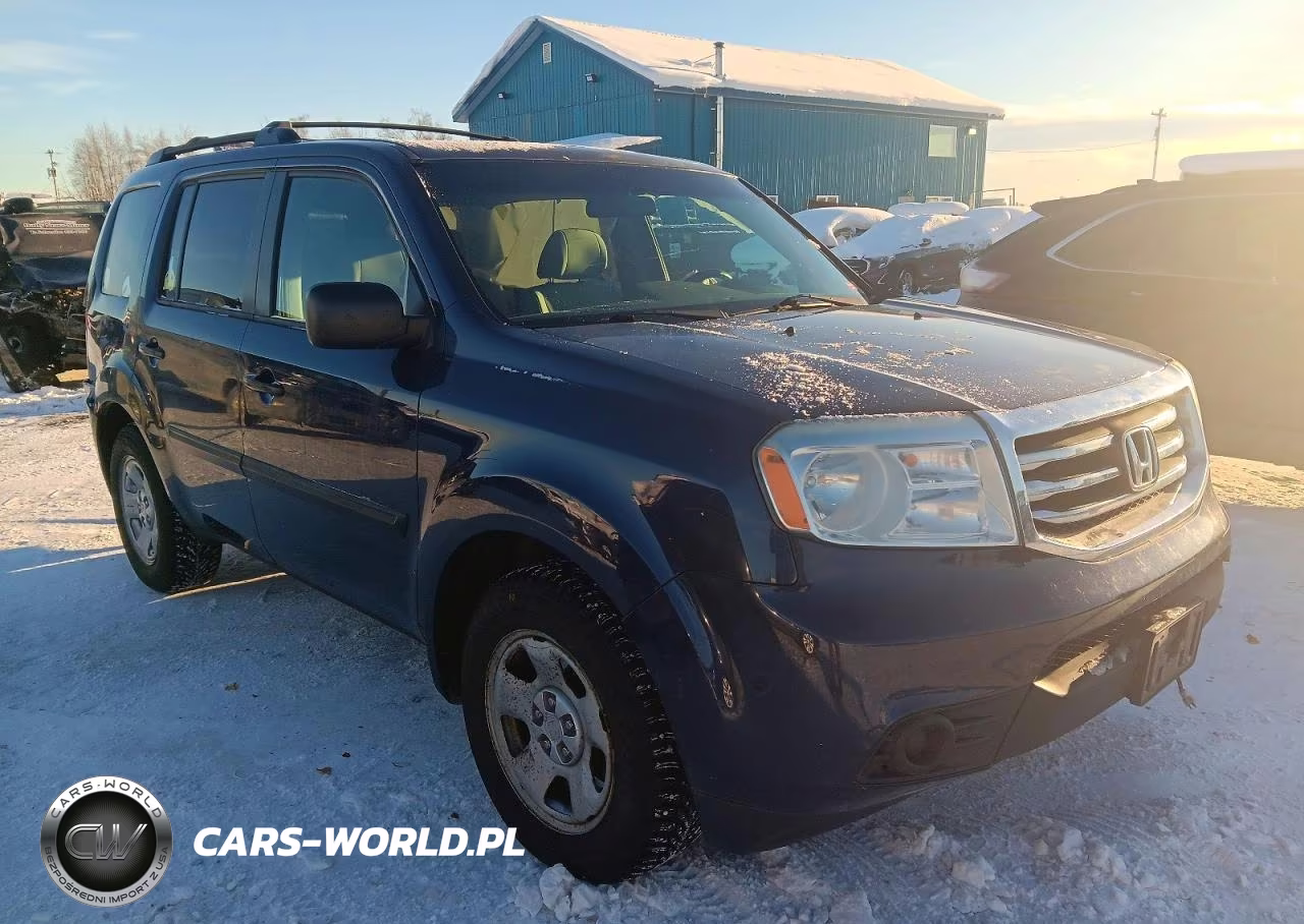 2013 Honda Pilot Lx VIN:5FNYF4H28DB058332 - 4